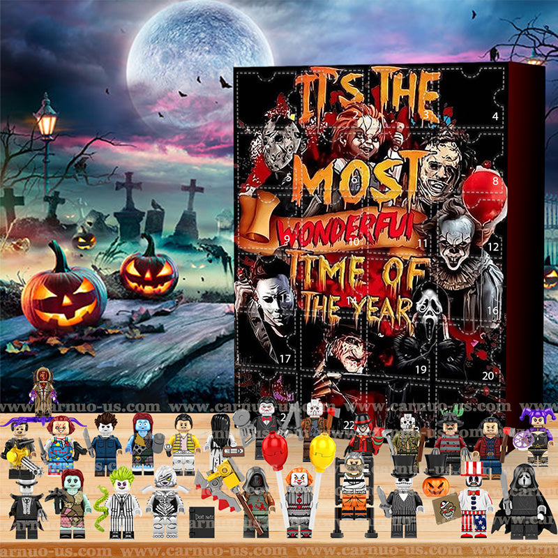 FrightFest – Halloween Horrorfilmfiguren Adventskalender – 31 Tage