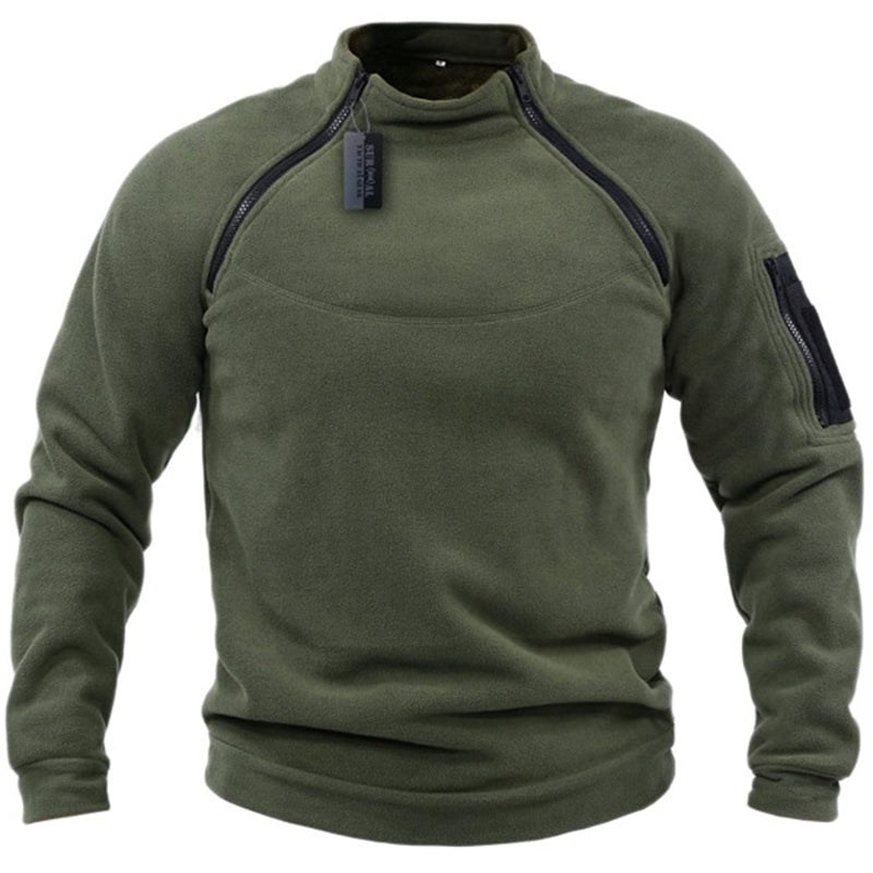Pullover militare in pile da uomo – elegante e funzionale