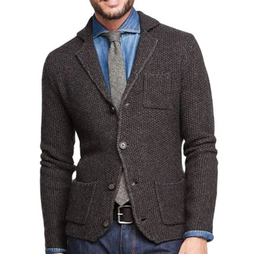 Stilvolle lässige Strickjacke für Männer - Kristo