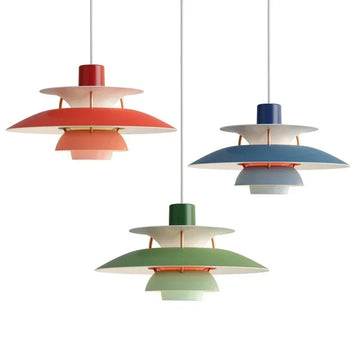Moderne LED loftlampe rund – dæmpbar & holdbar – stilfuld belysning til stue, spisestue & kontor