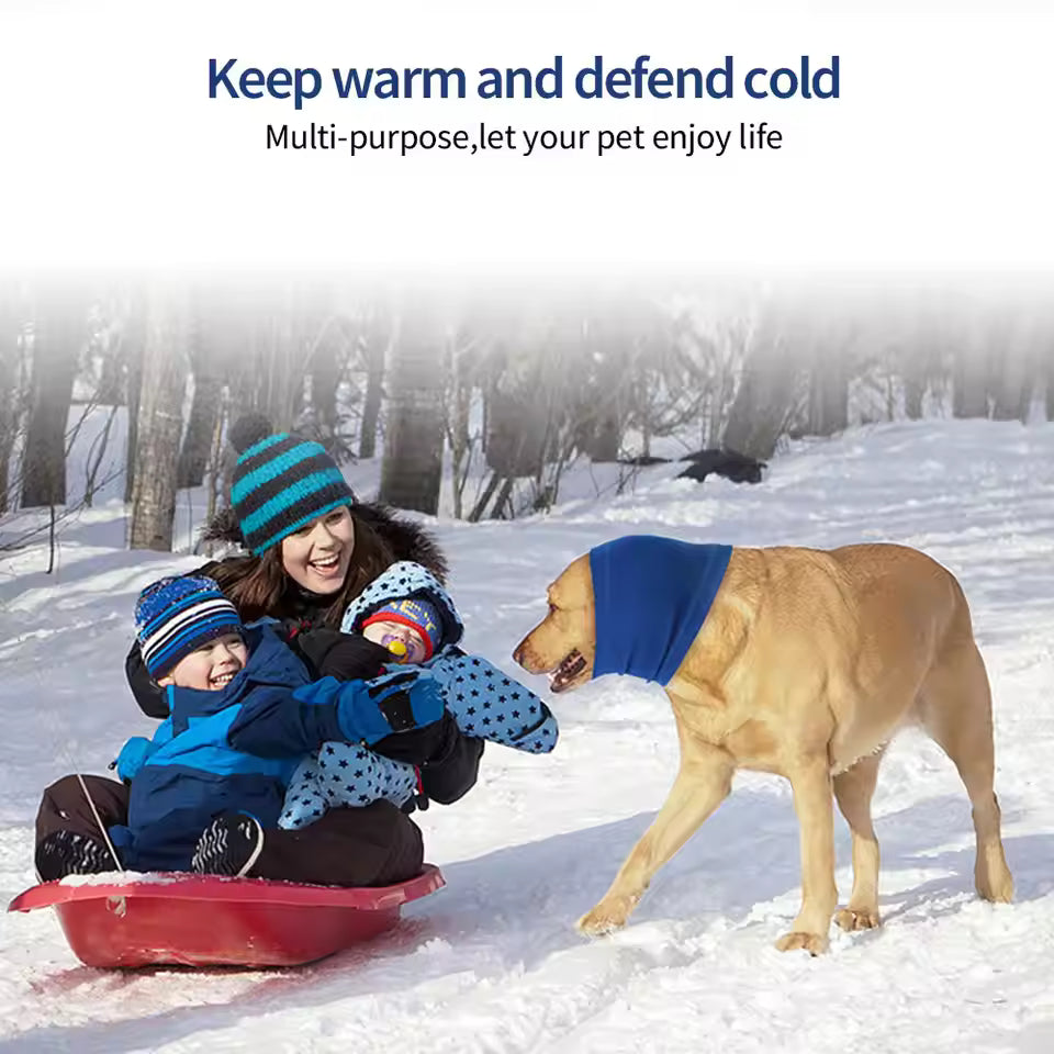 Proteggiorecchie per cani riduttore di rumore | Morbido, elastico per tranquillità in casa