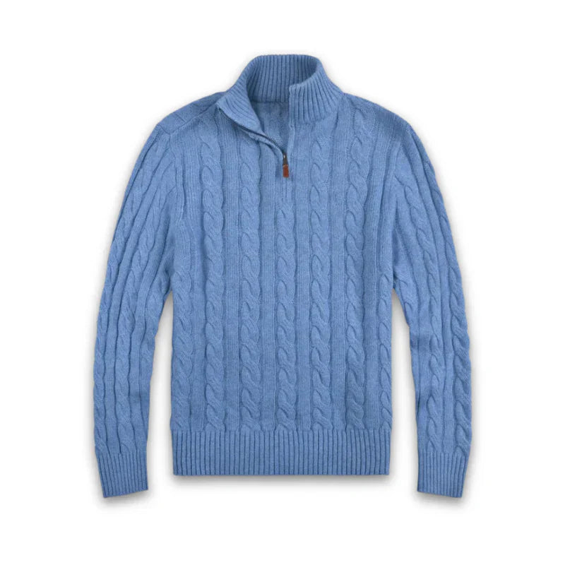 Modischer Strickpullover mit Reißverschluss - Ulises