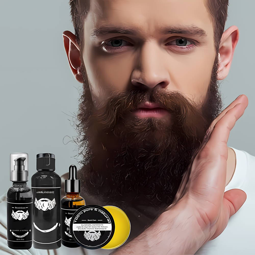 BeardMajesty | Bartpflege-Set für optimale Pflege und Styling