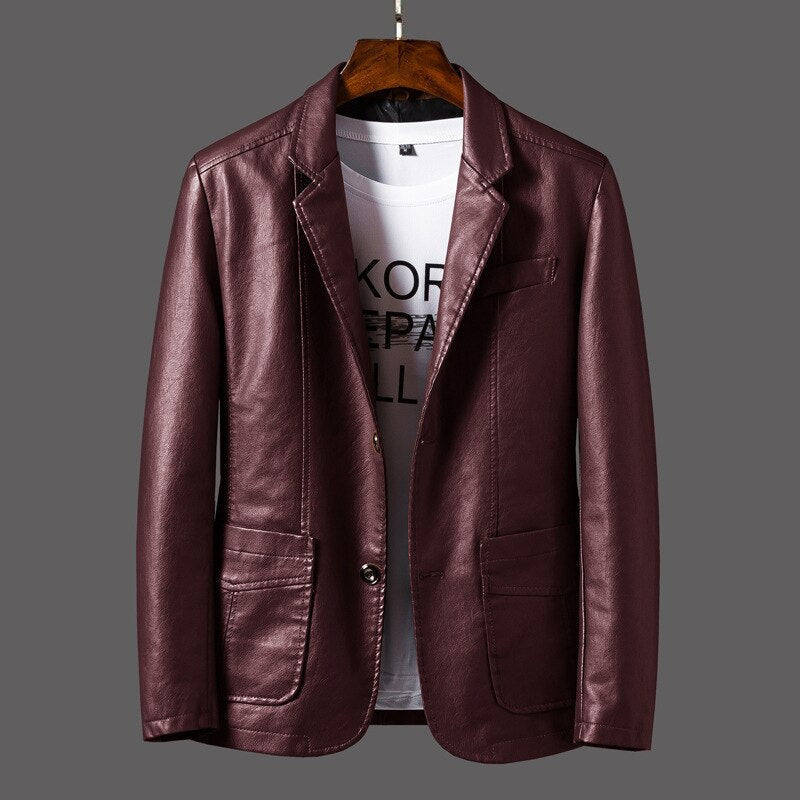 Stylische Lederjacke für Männer - Javio