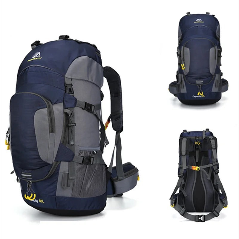 OutdoorHaven - 60L Rucksack - Wasserdicht, robust und geräumig