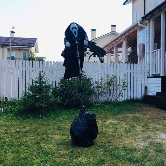 Screamer | Uhyggeligt have-spøgelse med lyd og bevægelse til Halloween