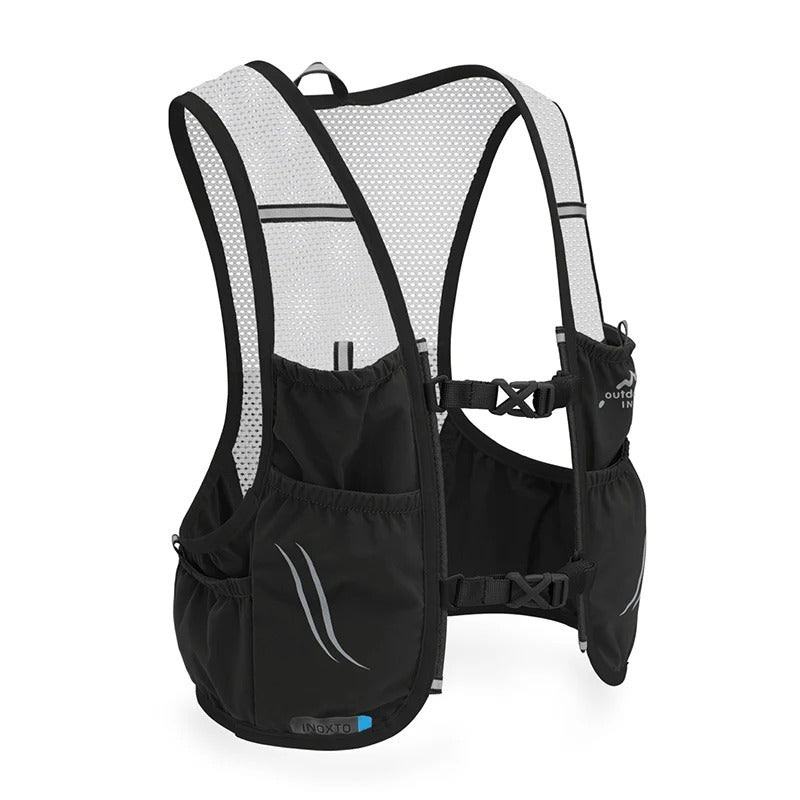 OutdoorHaven Trailrunvest - Inklusive 2 Soft Flasks, Tränkeweste für Trailrunner