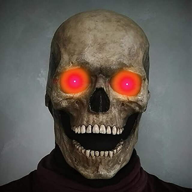 Maschera teschio - maschera spaventosa realistica per festa e cosplay