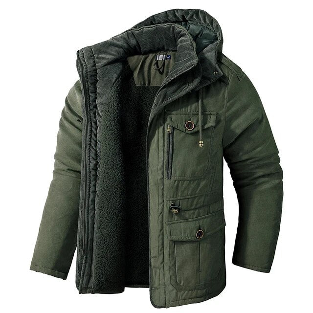 Militärische Parka-Jacke für Männer - Irwin