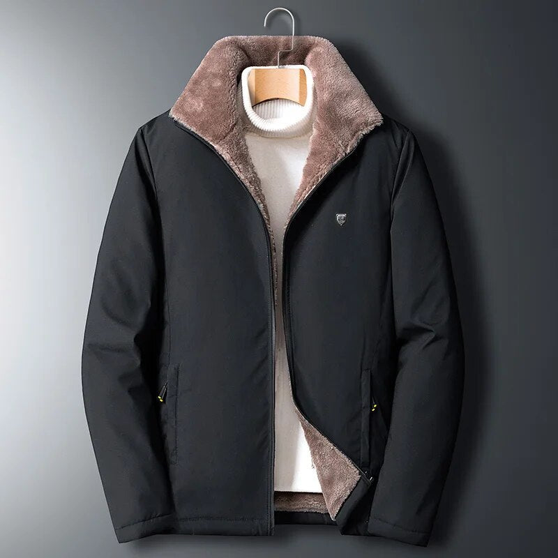 Herren-Winter-Fleecejacke - Indrik