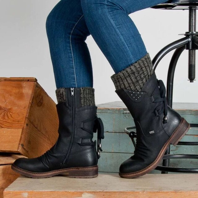 Amalya - Der neue wadenhohe Schneestiefel