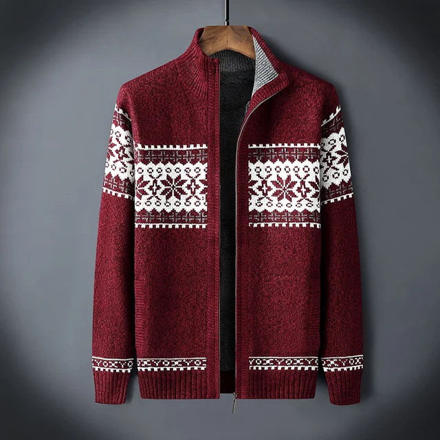 Modischer Jacquard-Pullover - Manson