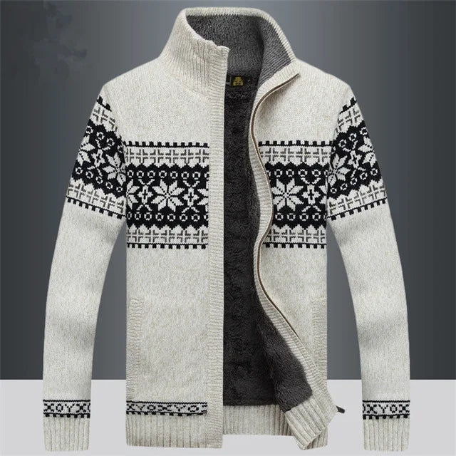 Modischer Jacquard-Pullover - Manson