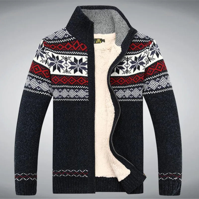 Modischer Jacquard-Pullover - Manson