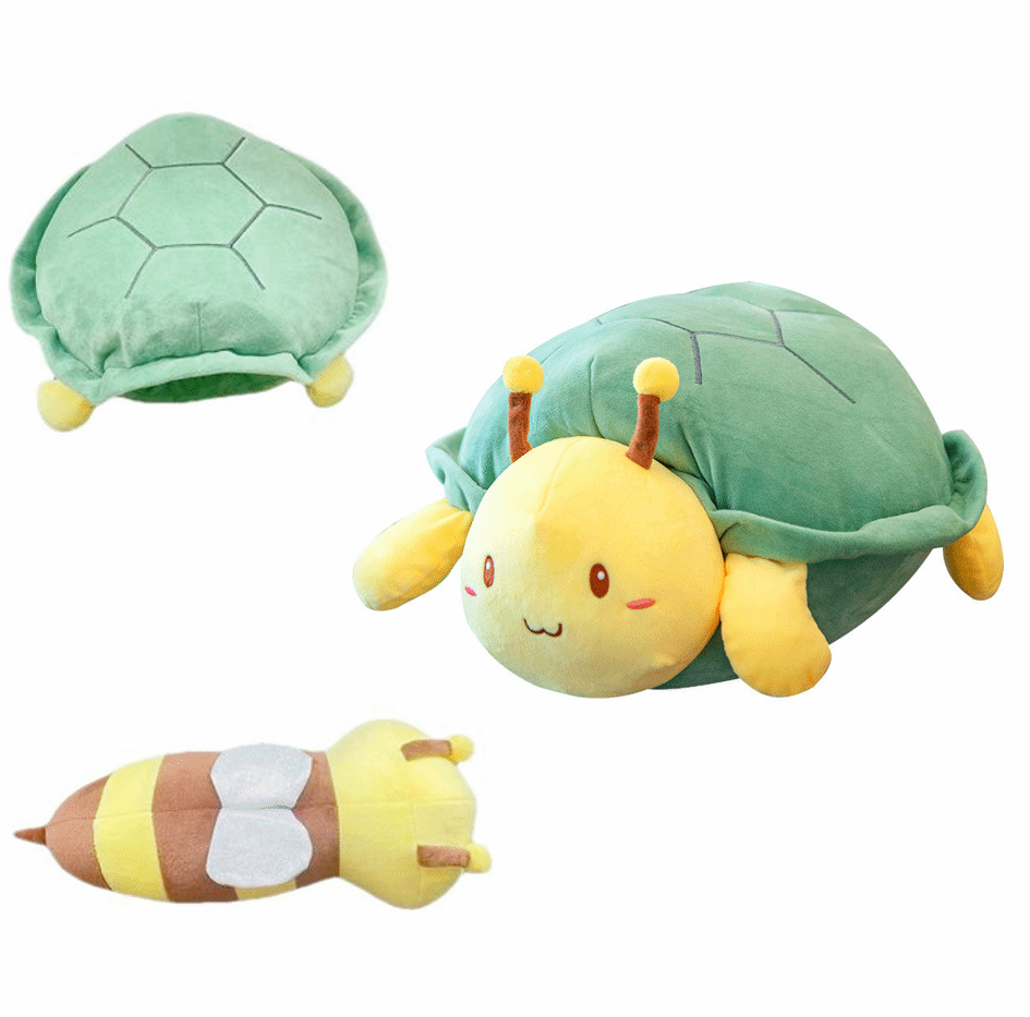Tragbares Plüsch-Kissen - CozyTurtle