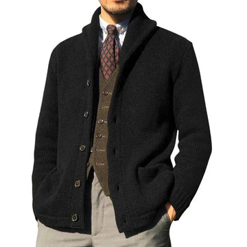 Langärmelige dicke Strickjacke für Männer - Makai