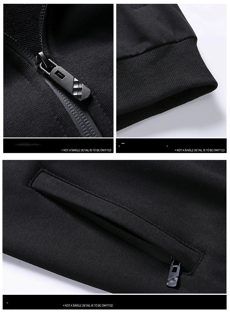 Herren Trainingsanzug – Bequemes Polyestergewebe & Sportlich-Lässiger Zweiteiler für Alltag und Freizeit