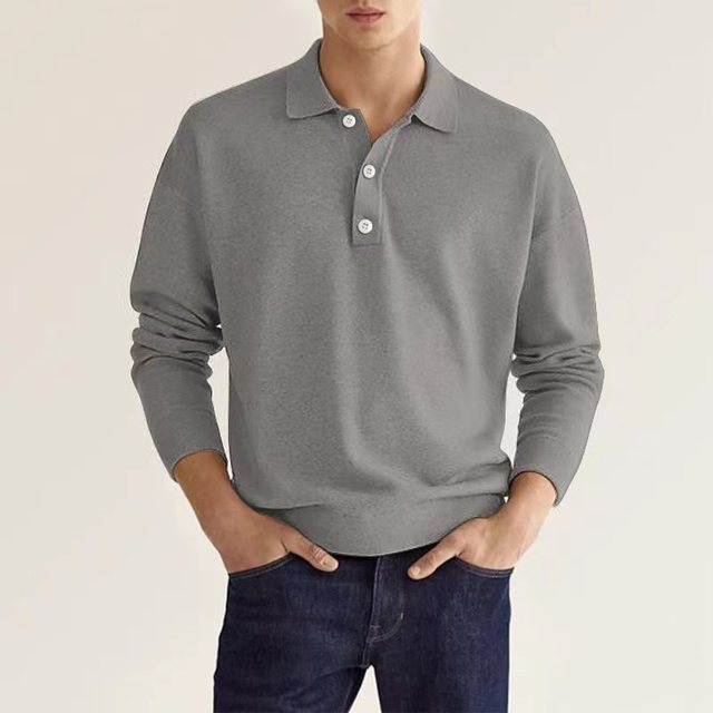 Moderno herre langærmet skjorte – klassisk. alsidig. elegant.