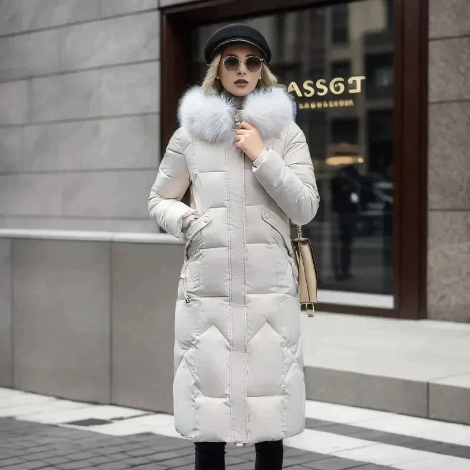 Eishley - Trenchcoat aus modischem Pelz