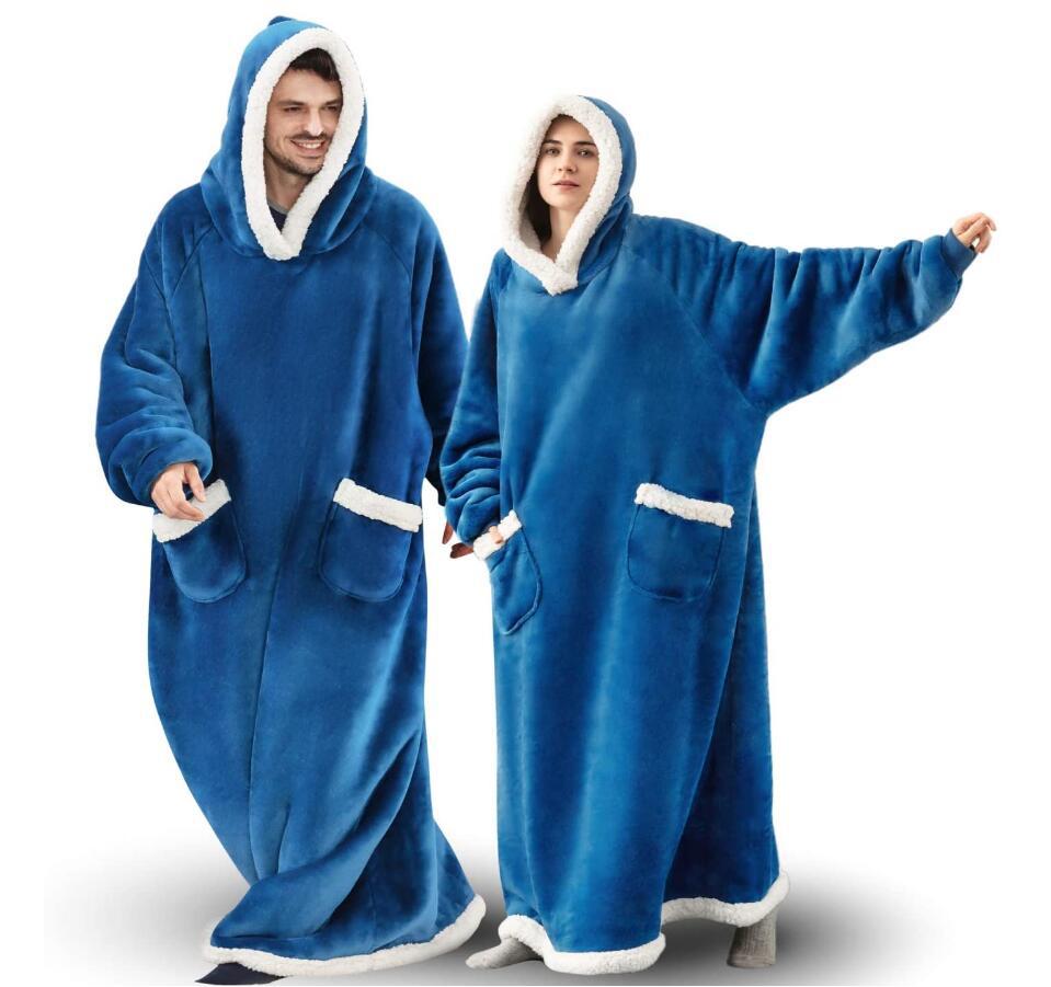 Winter Oversized Hoodie Blanket – Kuscheliger Hoodie für kalte Tage