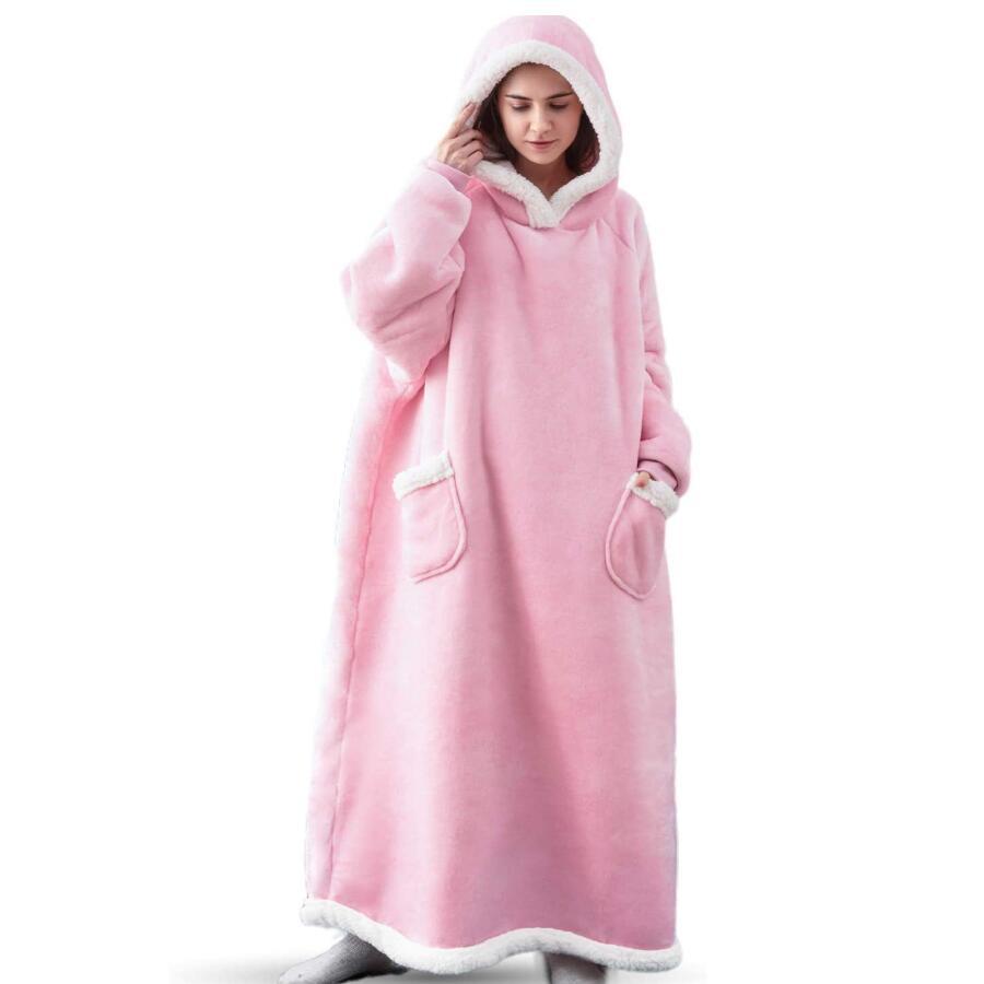 Winter Oversized Hoodie Blanket – Kuscheliger Hoodie für kalte Tage