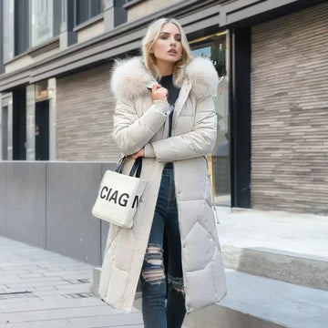 Eishley - Trenchcoat aus modischem Pelz