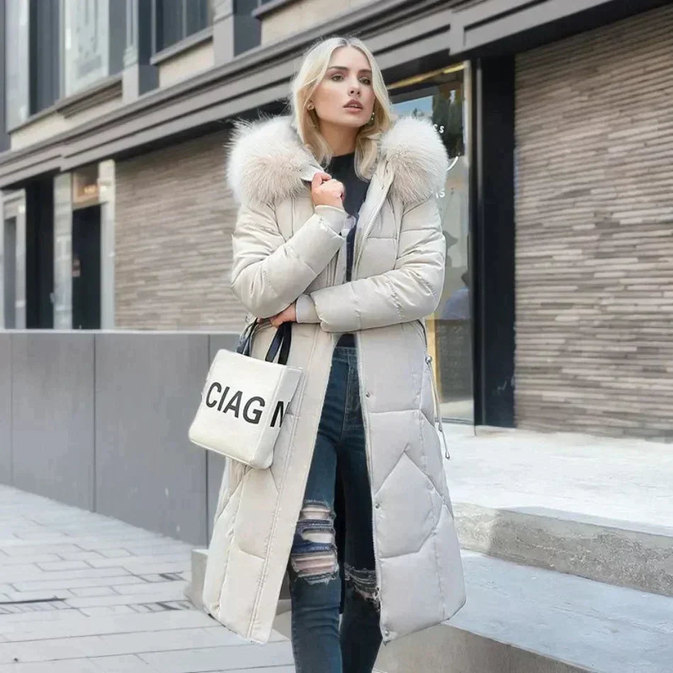 Eishley - Trenchcoat aus modischem Pelz