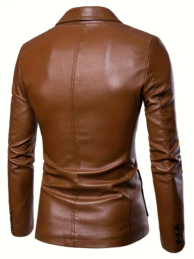 Stylish leather jacket for men - Wick