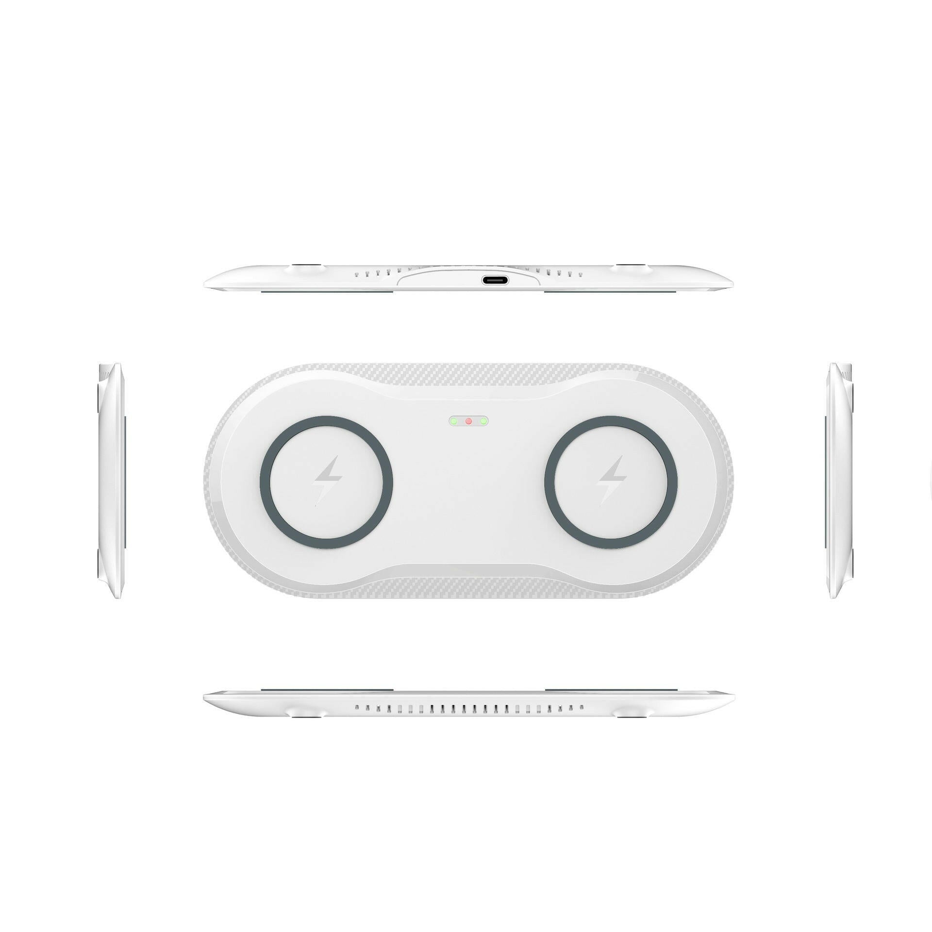 Devako Wireless Charger Duales Ladegerät für Mobiltelefone
