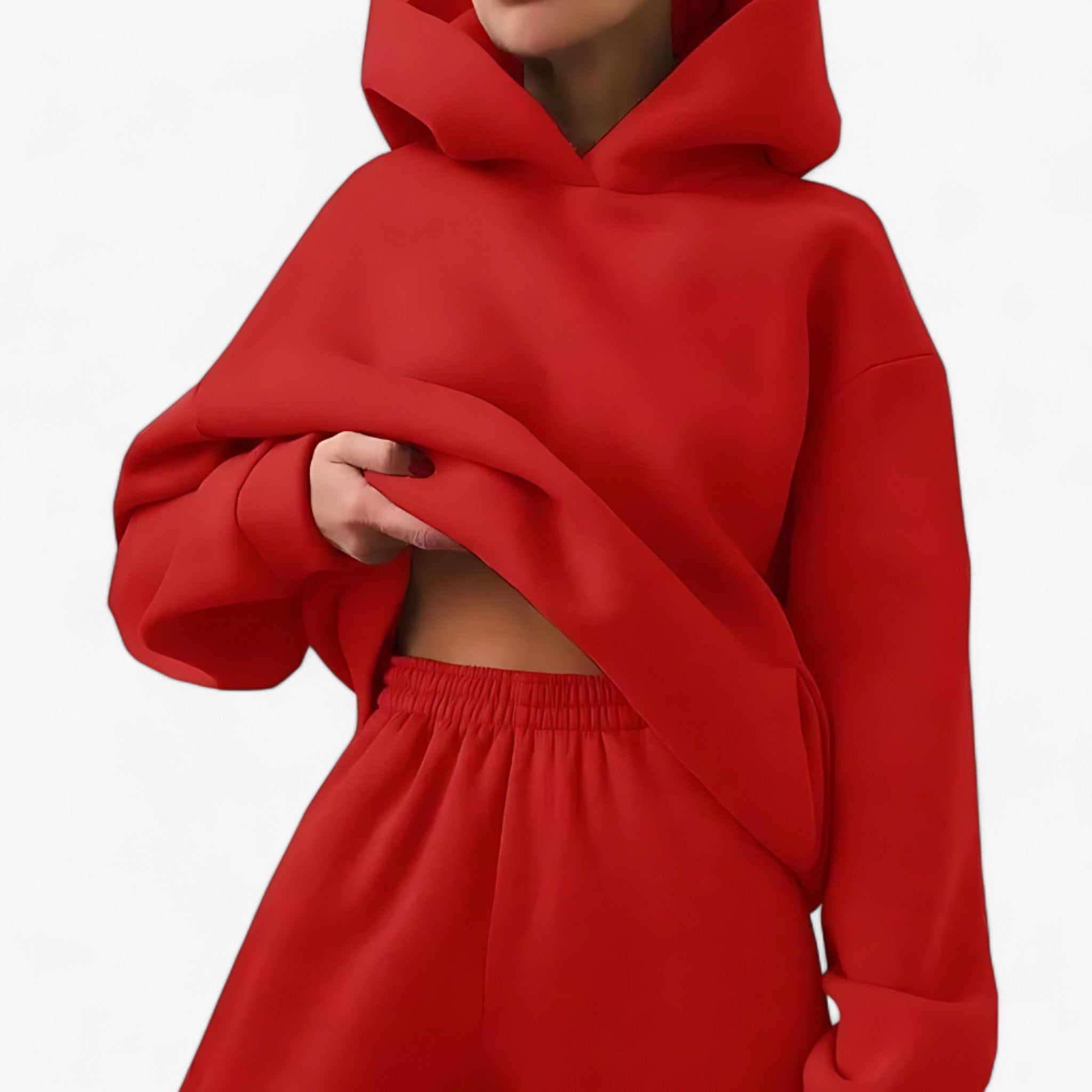 Valeria vinter-hoodie-sæt – hyggelige og stilfulde til kolde dage