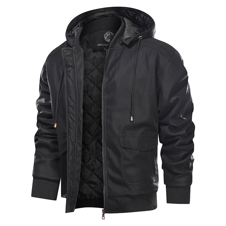 Giacca in pelle outdoor Odysseus – Edizione limitata con stile e funzionalità