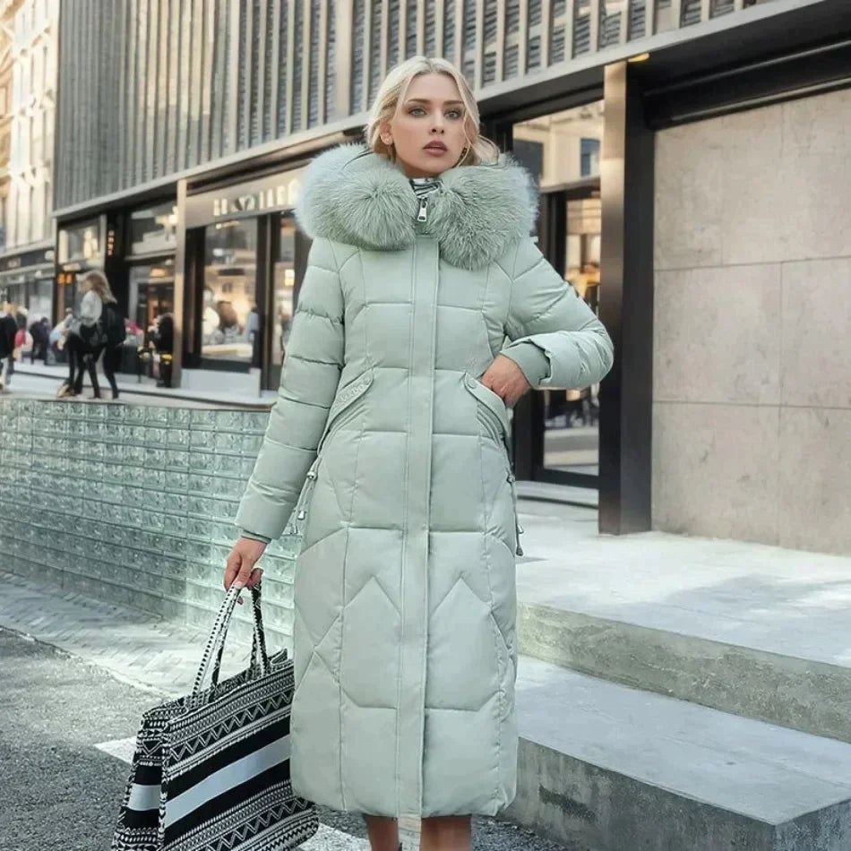 Eishley - Trenchcoat aus modischem Pelz