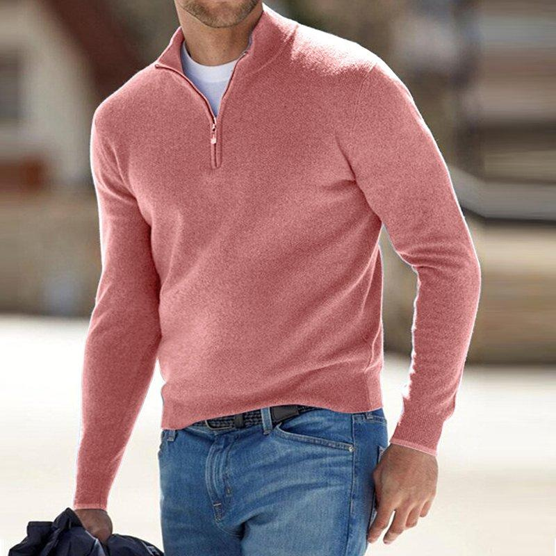 Halfzip Herrenpullover – Stilvoller Komfort mit Reißverschluss