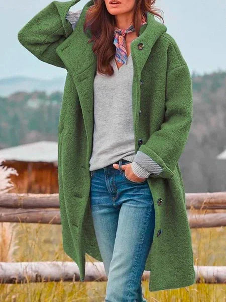Verana Jacket | Midi-Jacke mit Knöpfen und elegantem, schmeichelhaftem Schnitt