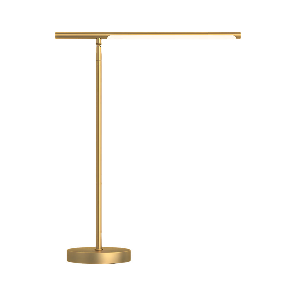 Copper Linear - LED-Schreibtischlampe aus Messing mit einstellbarer Richtung