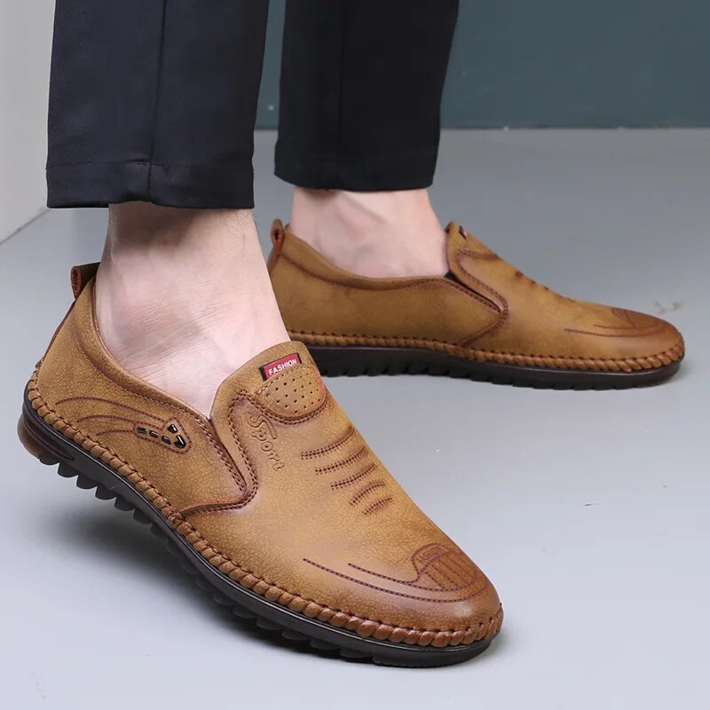 Curt - Bequeme und Atmungsaktive Loafers aus Leder