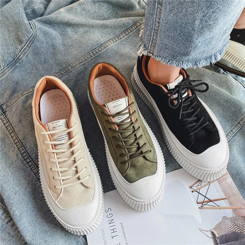 Colin - Stylische und Bequeme Plateau-Sneakers