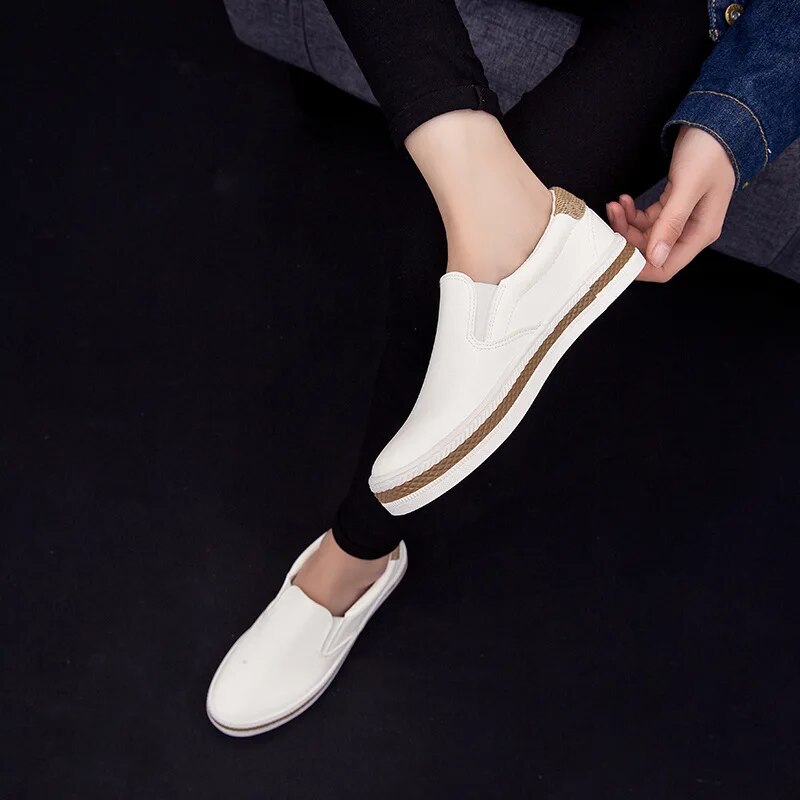 Aileen - Anspruchsvolle und Opulente Loafers aus Leder