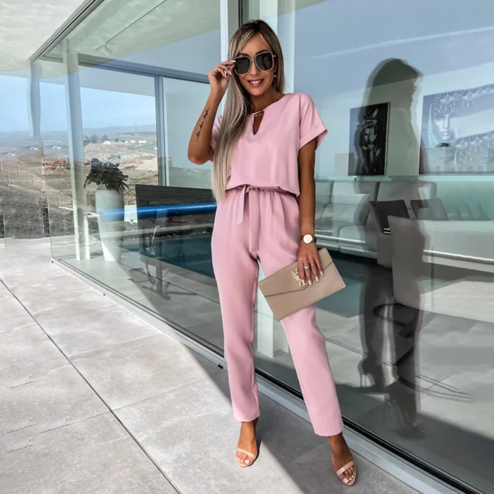 Devako Chic Jumpsuit med sløjfedetalje