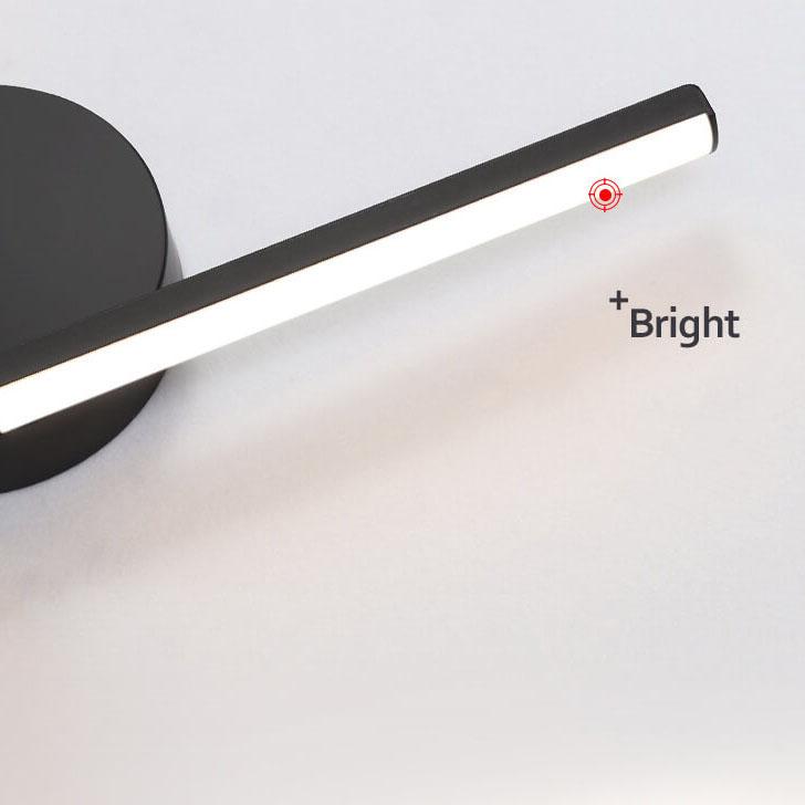LumiLine - Moderne LED-Wandleuchte aus Aluminium mit minimalistischen Kurven