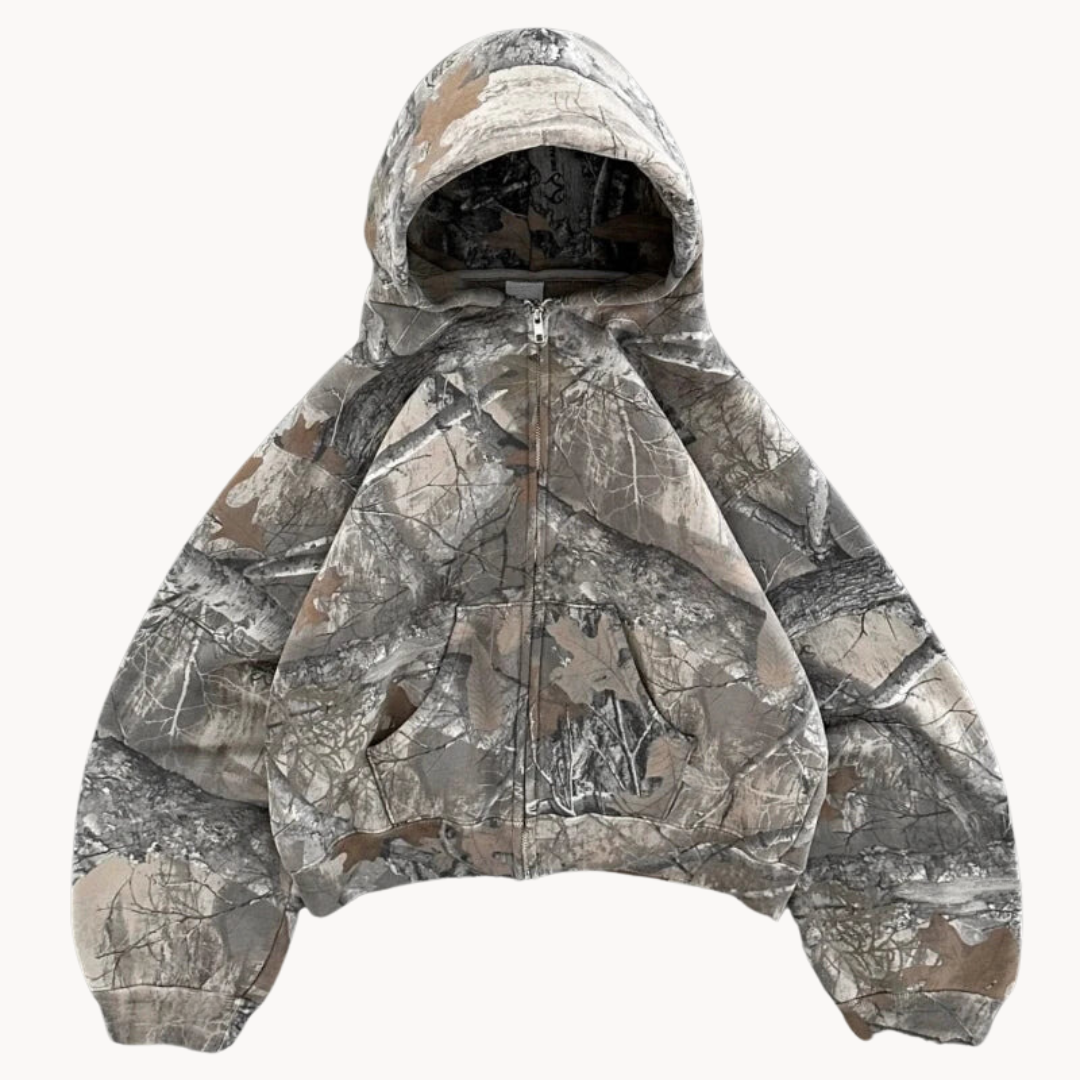 Gemütlicher Camo Hoodie | Komfort in Übergröße und stylischer Camo-Look