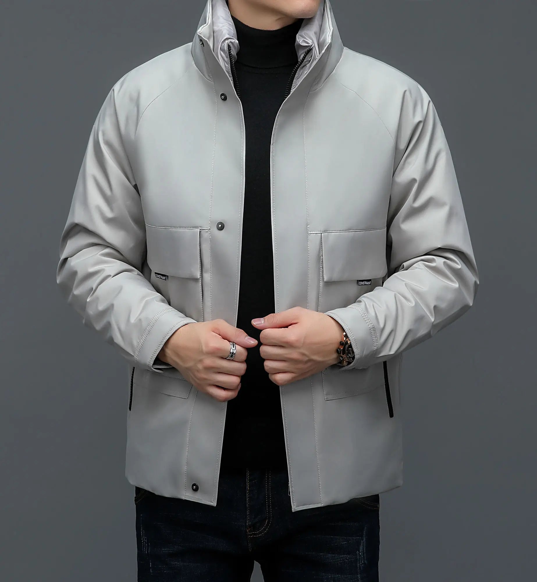 Modische Daunenjacke für Männer - Zemo