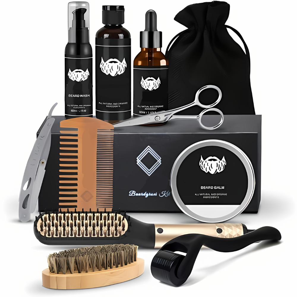 BeardMajesty | Bartpflege-Set für optimale Pflege und Styling