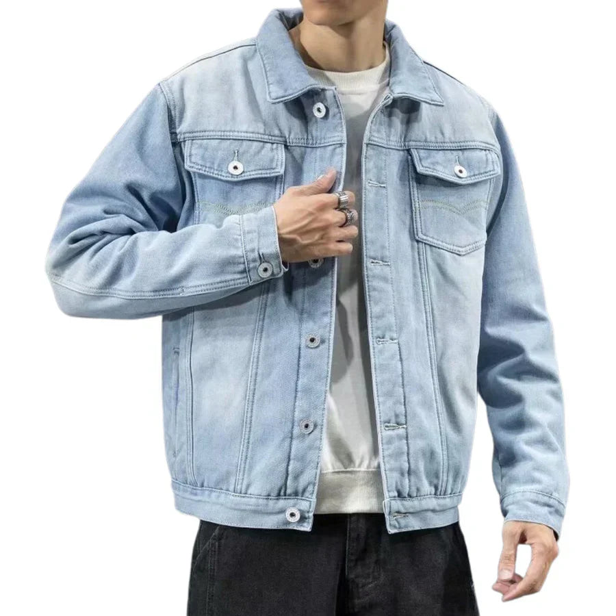 Jeansjacke mit dickem Wollfutter - Erico