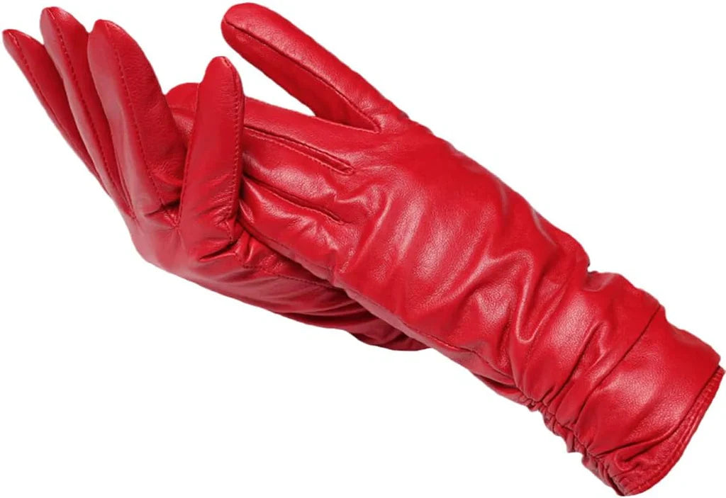 Klassische Leder-Damenhandschuhe - LuxLeather