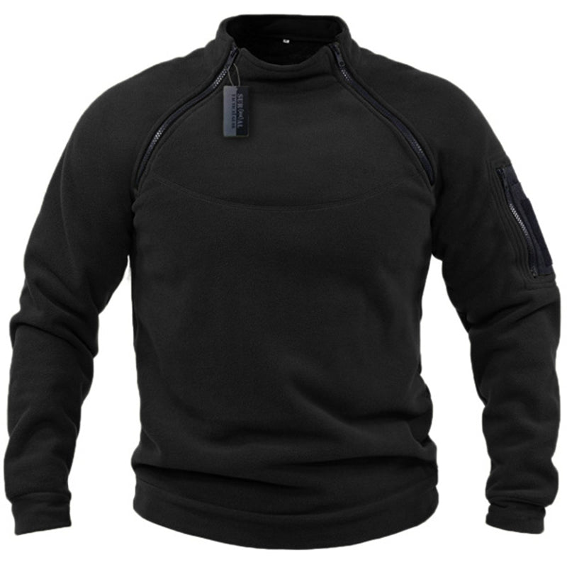 Pullover militare in pile da uomo – elegante e funzionale