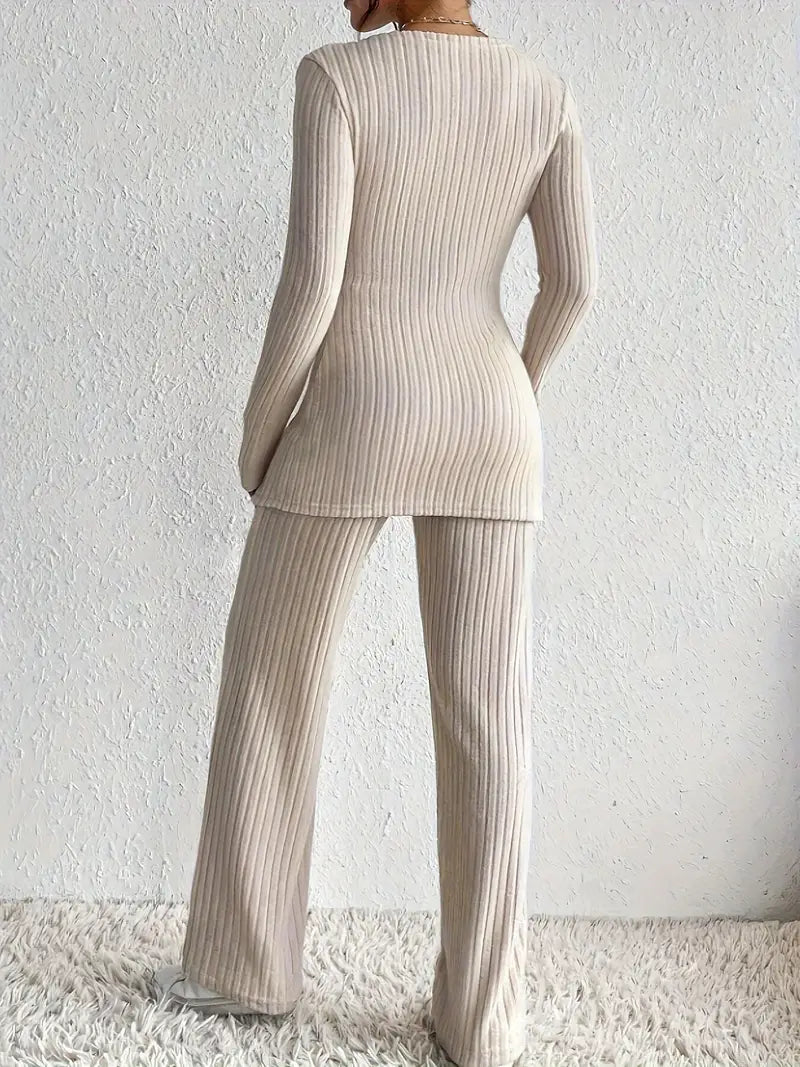 Eleganter Polyester-Strickpullover - Rylana