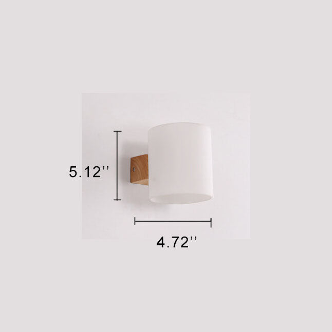 GloBrite - Moderne zylindrische Wandleuchte mit 1 Licht