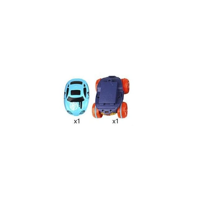 KidsPlay – Magnetische Autorennbahn leuchtend & flexibel – Kinder 3+