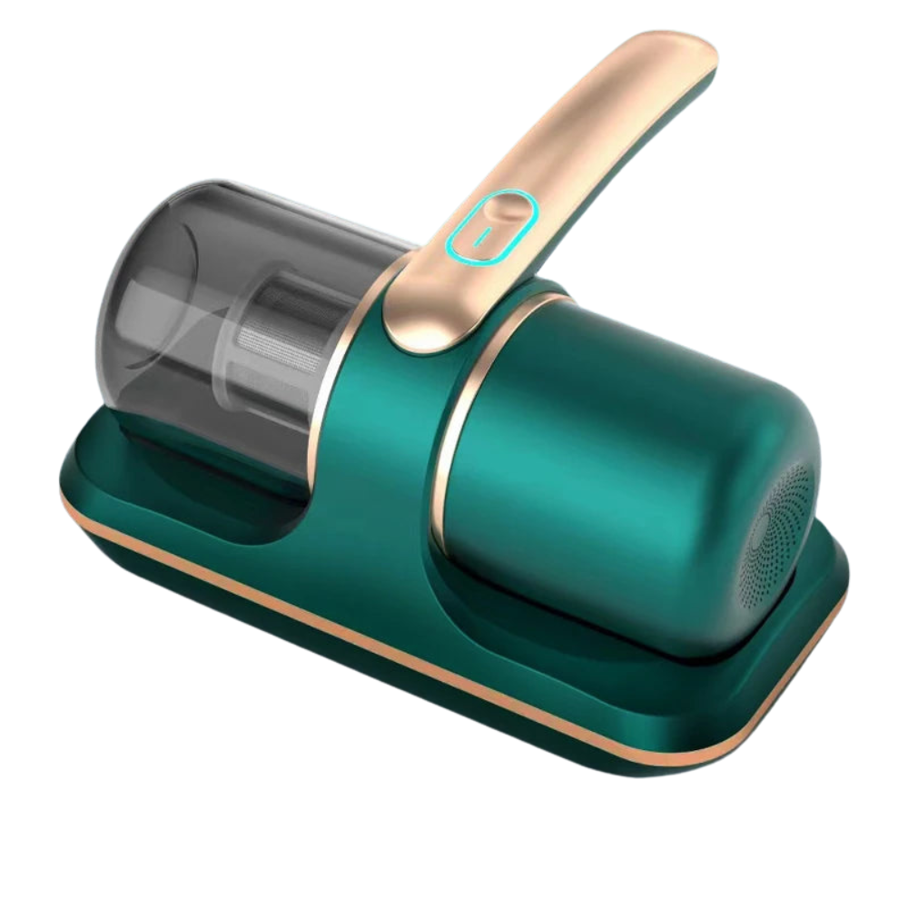 Aspirateur à main sans fil pour élimination des acariens avec lumière UV, 12 kPa, adapté aux allergiques